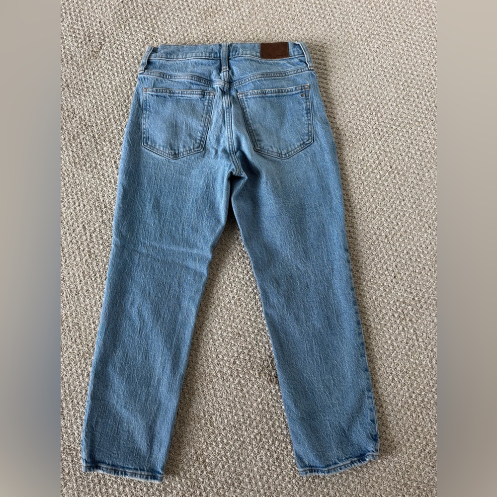 Madewell Light Blue Straight Leg Jeans - Picture 2 of 4